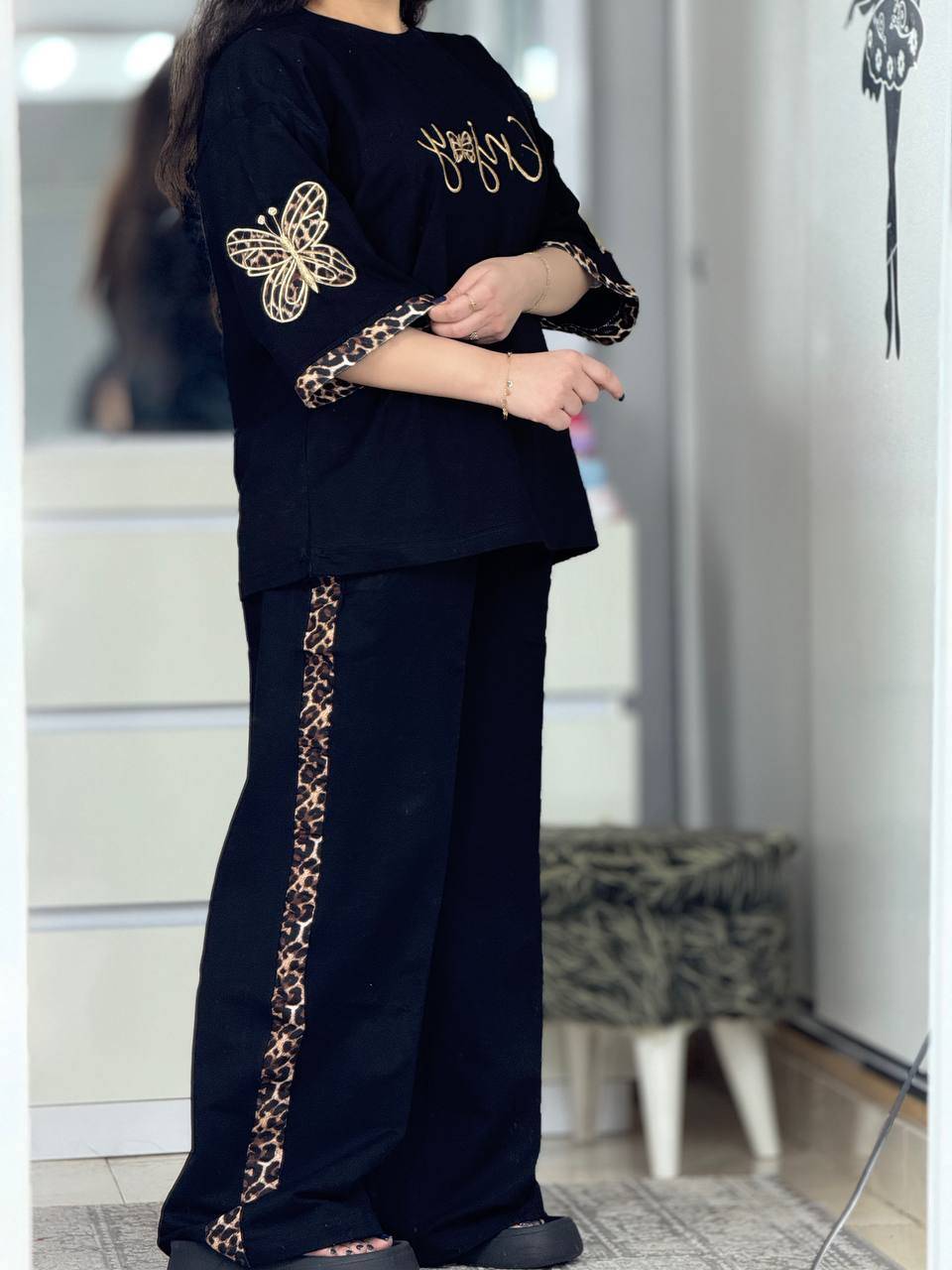 ست  دخترانه طرح پروانه گیلدا