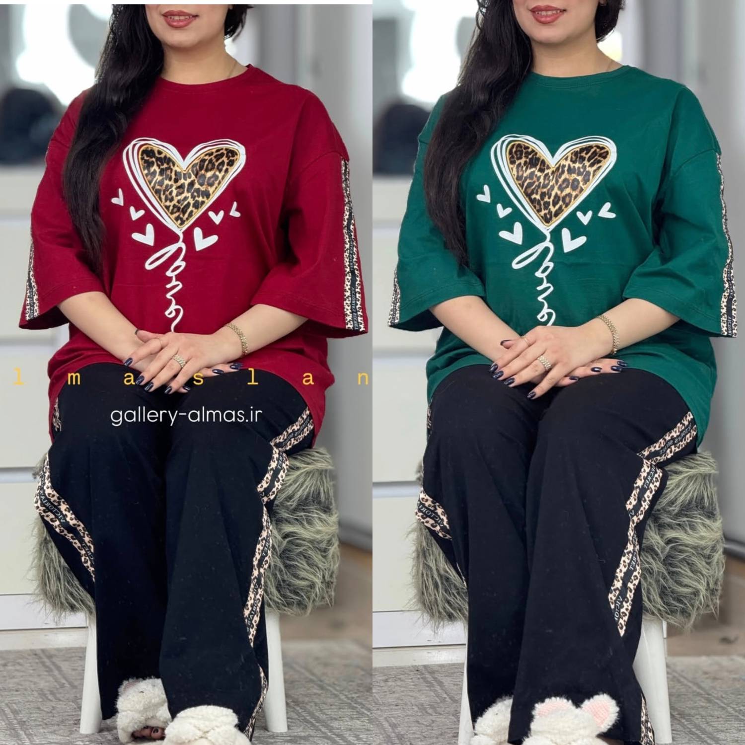 ست دخترانه پنبه بلوبری