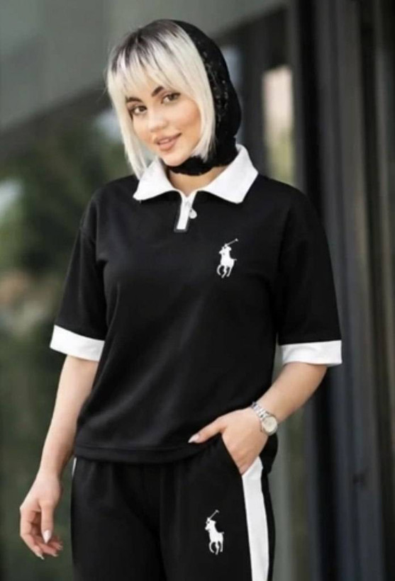 ست پولوشرت نخ وپنبه