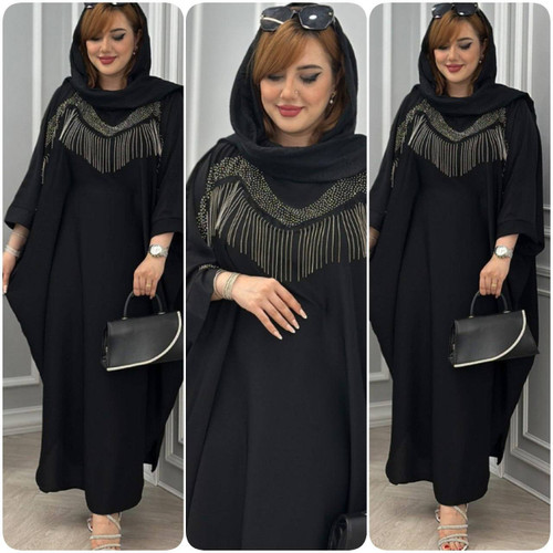 عبایی زنجیری جنس الیزه