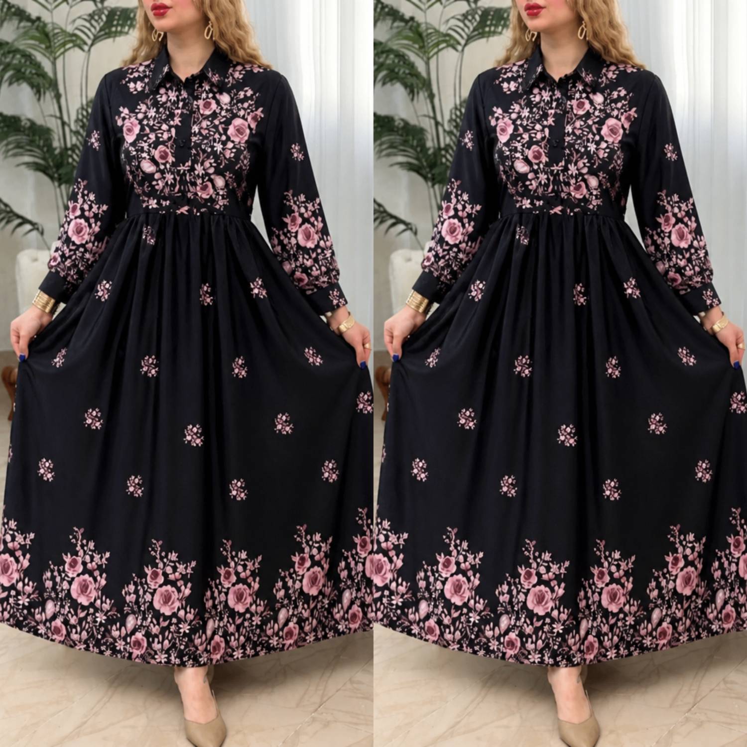 پیراهن  بوگاتی زنبق