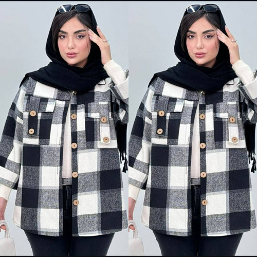 مدل یسرغ چهار خونه موهر کرم رنگ