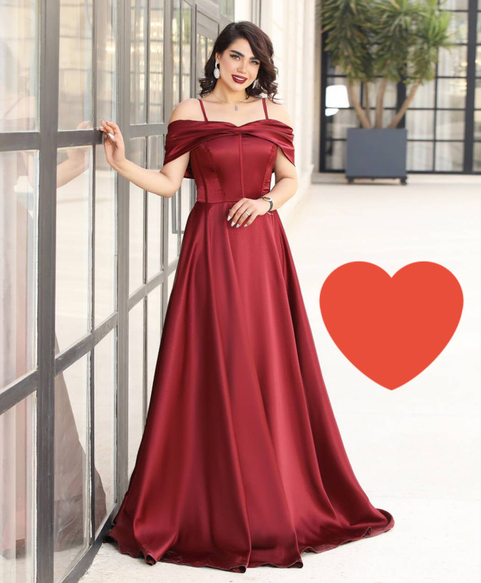 لباس مجلسی دلینا ساتن امریکایی