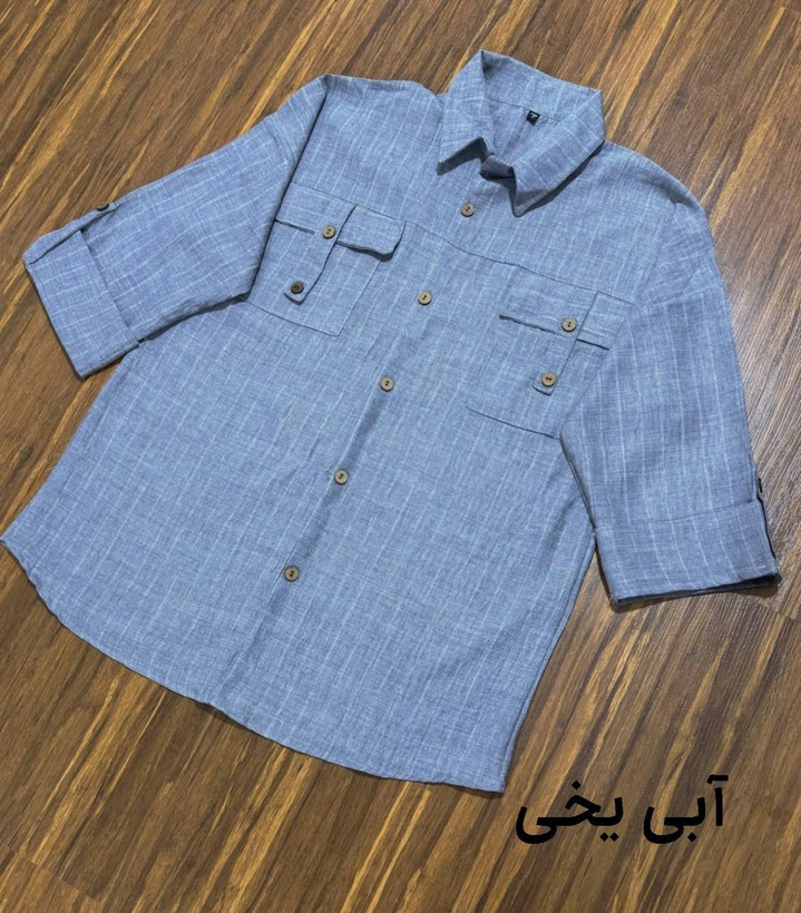 شومیز مانتویی دیپلمات جنس شانتون