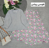 شومیز دامن گلدار