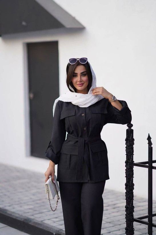 ست مانتو وشلوار هما پرشین مکانیک