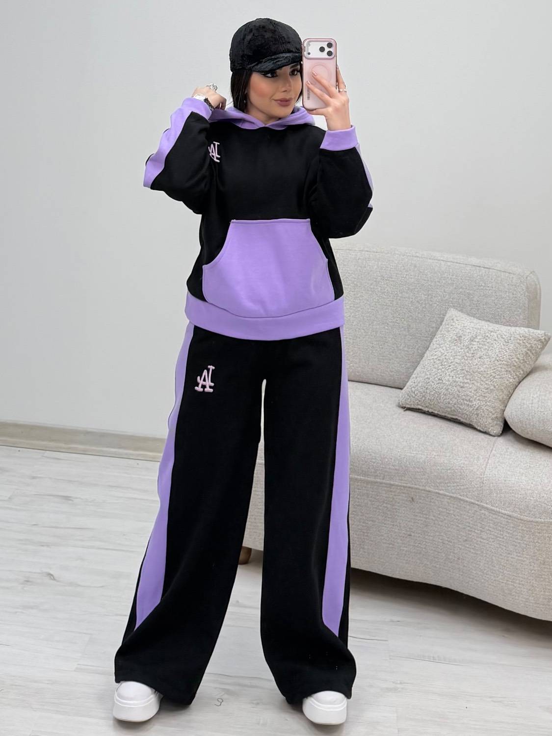 ست هودی وشلوار LA