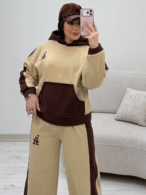 ست هودی وشلوار LA