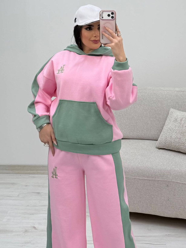 ست هودی وشلوار LA