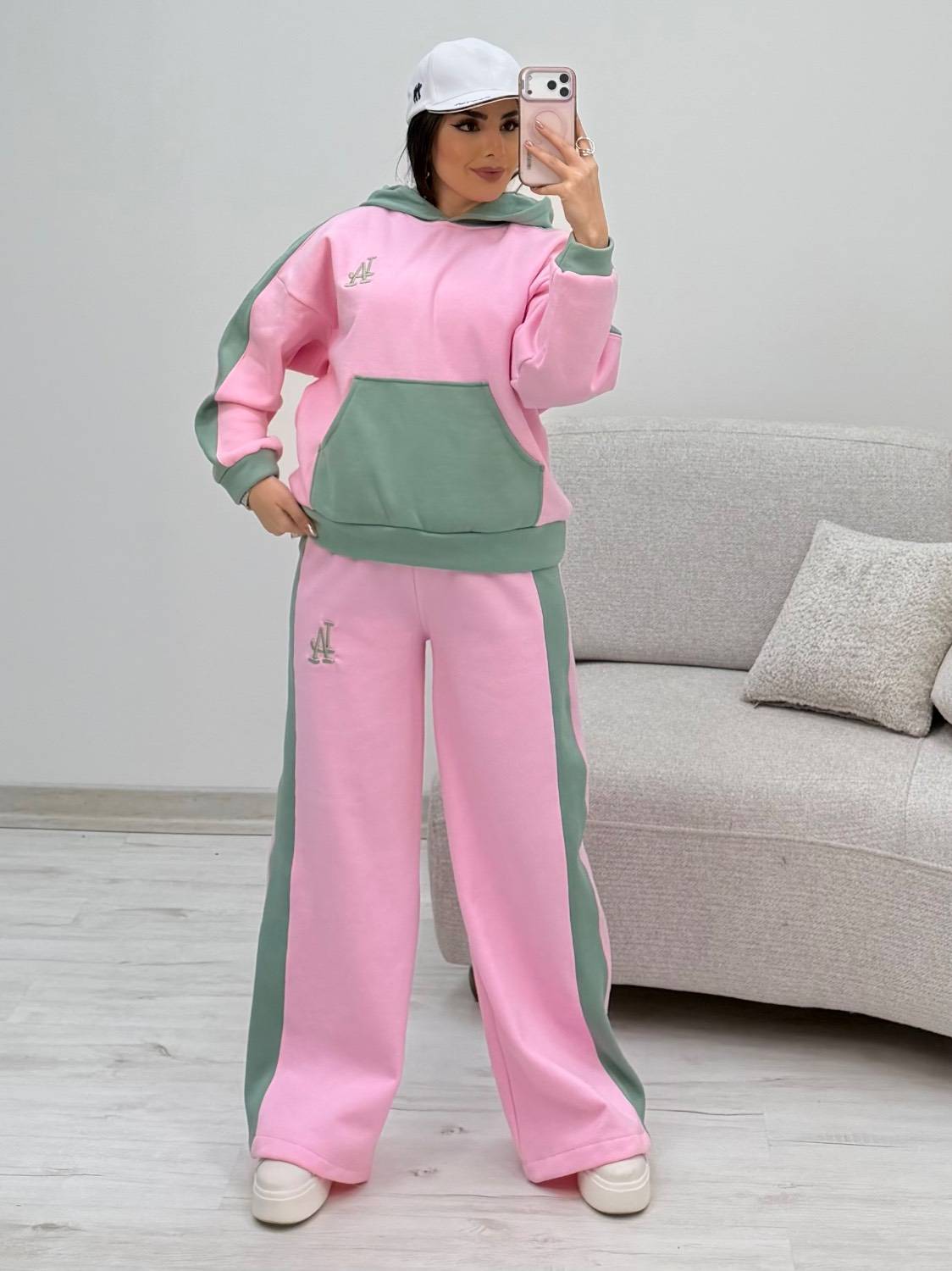 ست هودی وشلوار LA