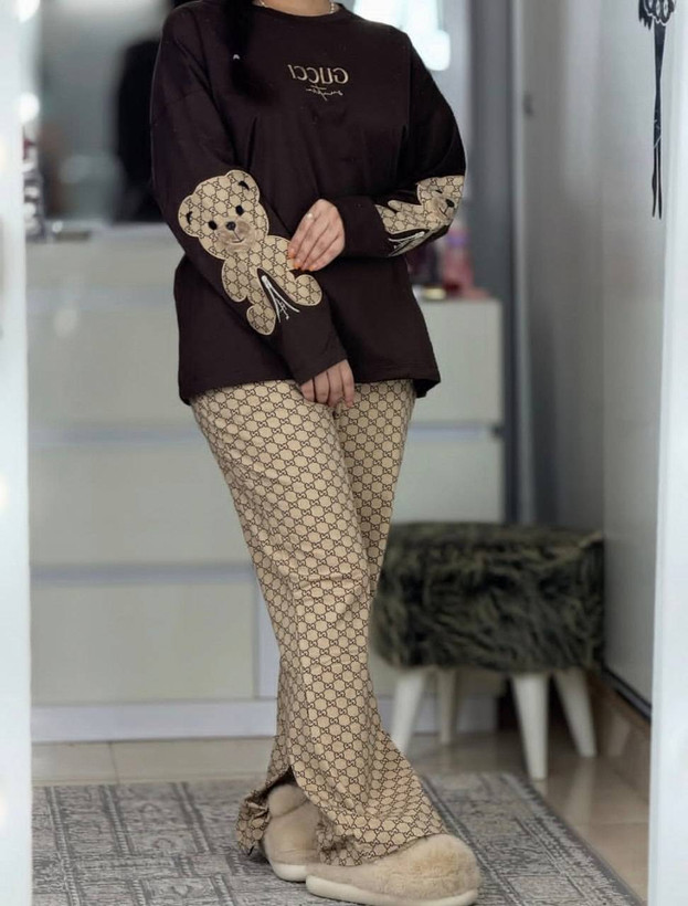 ست گوچی خرسی پنبه گلکسی